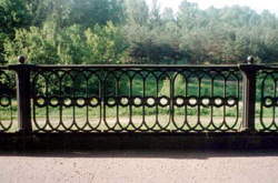Чугунная ограда N3